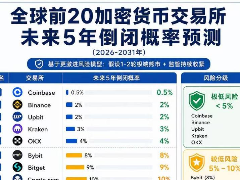 加密货币交易所会倒闭吗?一文预测全球前20交易所未来5年倒闭概率