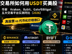 如何用USDT买美股?币安、Kraken、Bybit、Gate与Bitget五大交易平台实测对比(2026)