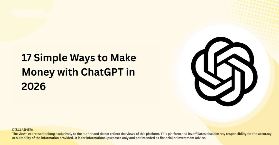 2026年使用ChatGPT赚钱的17种简单方法