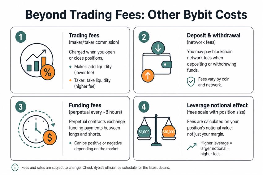 Bybit交易手续费详细说明