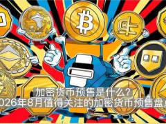 加密货币预售是什么？2026年8月值得关注的加密货币预售盘点