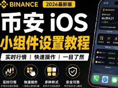 如何在苹果手机上添加币安组件?2026年最新版币安iOS小组件设置教程